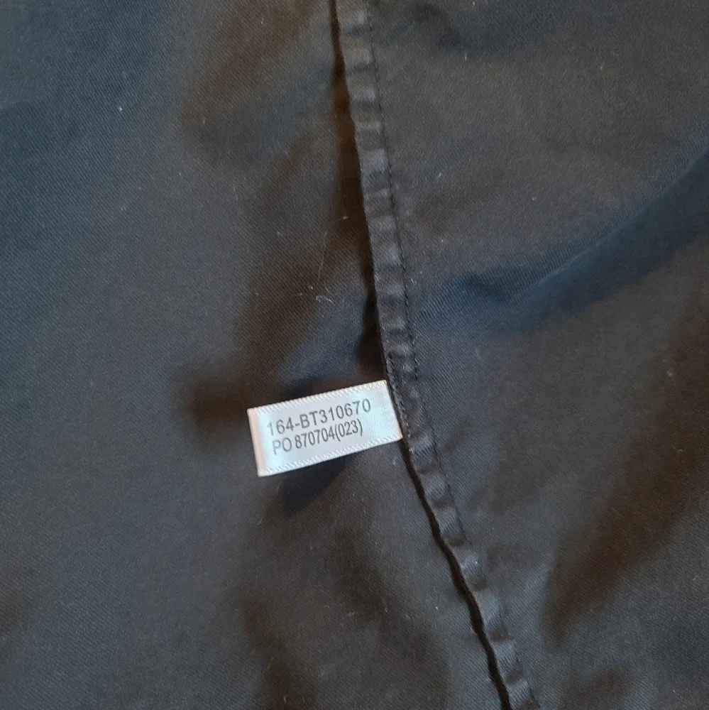 TOMMY BAHAMA Long sleeve Black cotton silk blend shirt size XLT - Picture 10 of 11